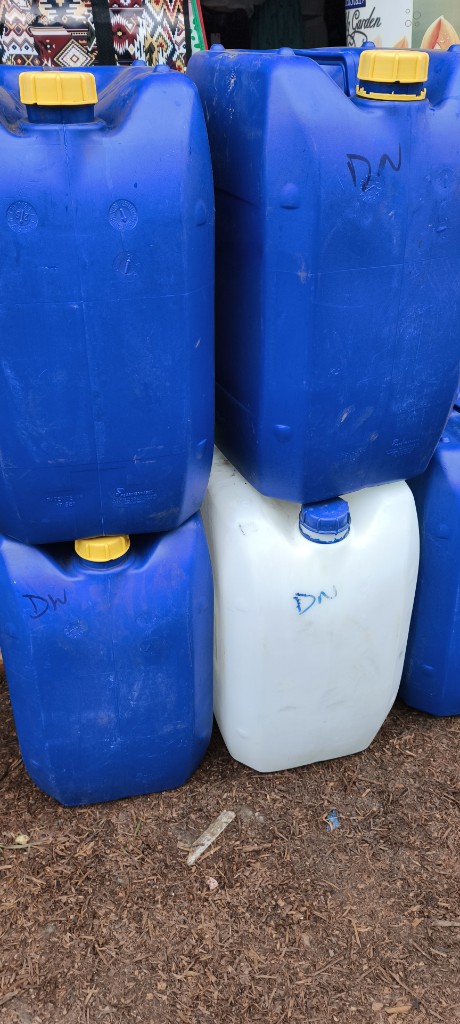 Bidon plastico azul 20L
