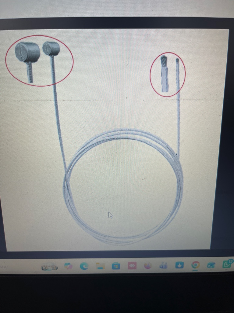 Cable trenzado embrague moxal 1.5