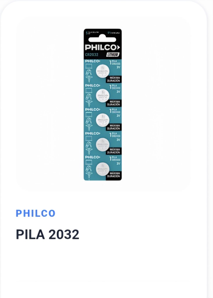 PHILCO PILA 2032 X 5 U