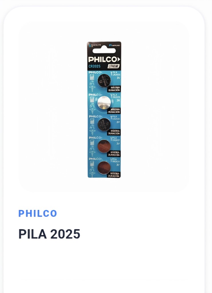 PHILCO PILA 2025 X 5 U