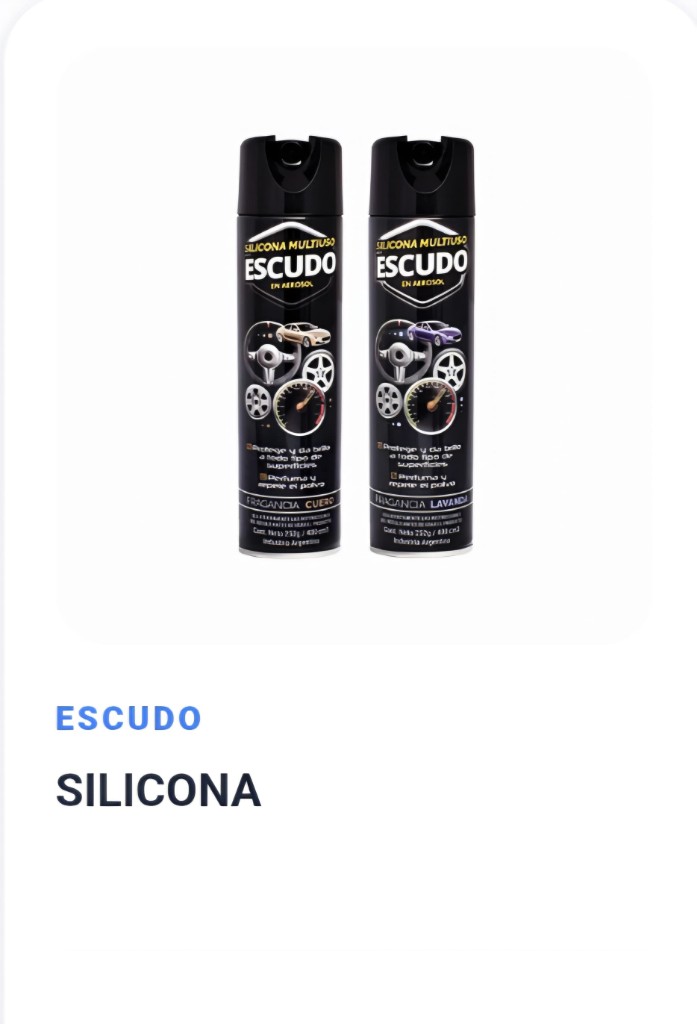 ESCUDO SILICONA