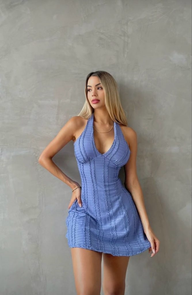 Vestido halter verano