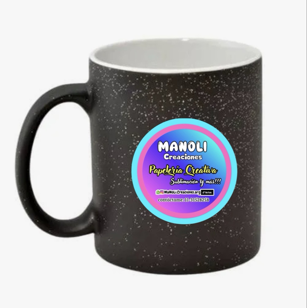 Taza mágica con BRILLO