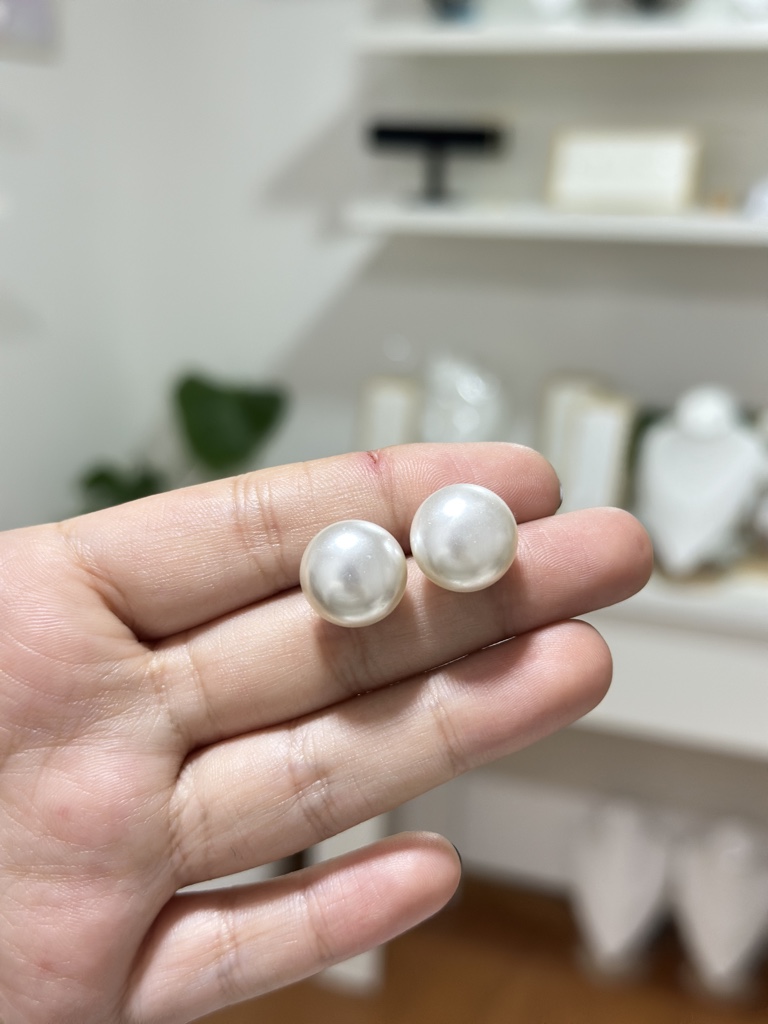 Aros perla 14 mm