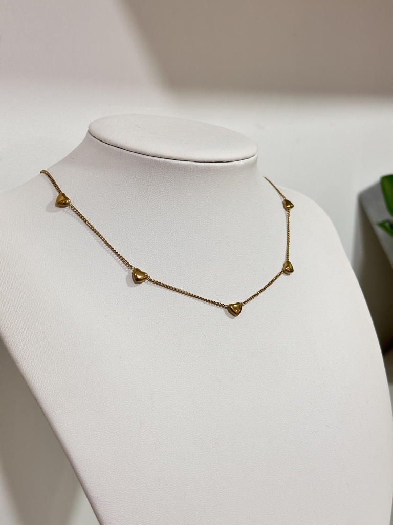 Cadena corazones