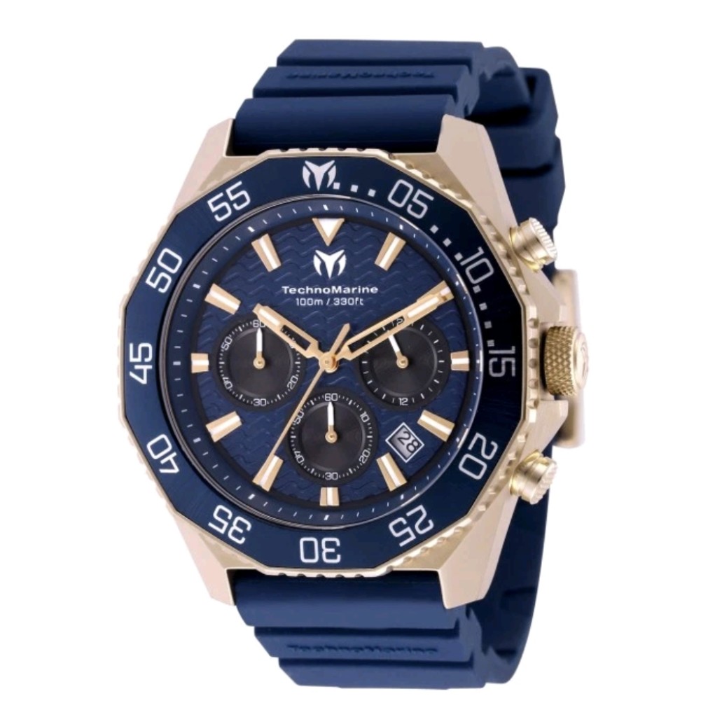 Technomarine Mare vivo 44mm "Azul y dorado"