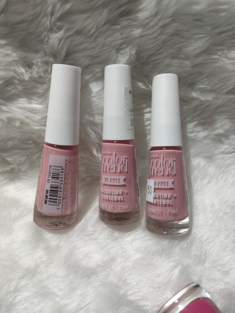 Avon Color Trend Esmalte Rosé sabe tudo