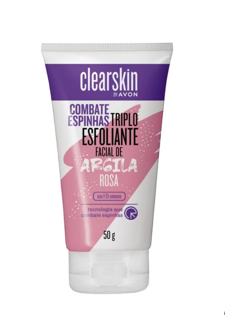 Avon Clearskin Esfoliante Rosa 50g