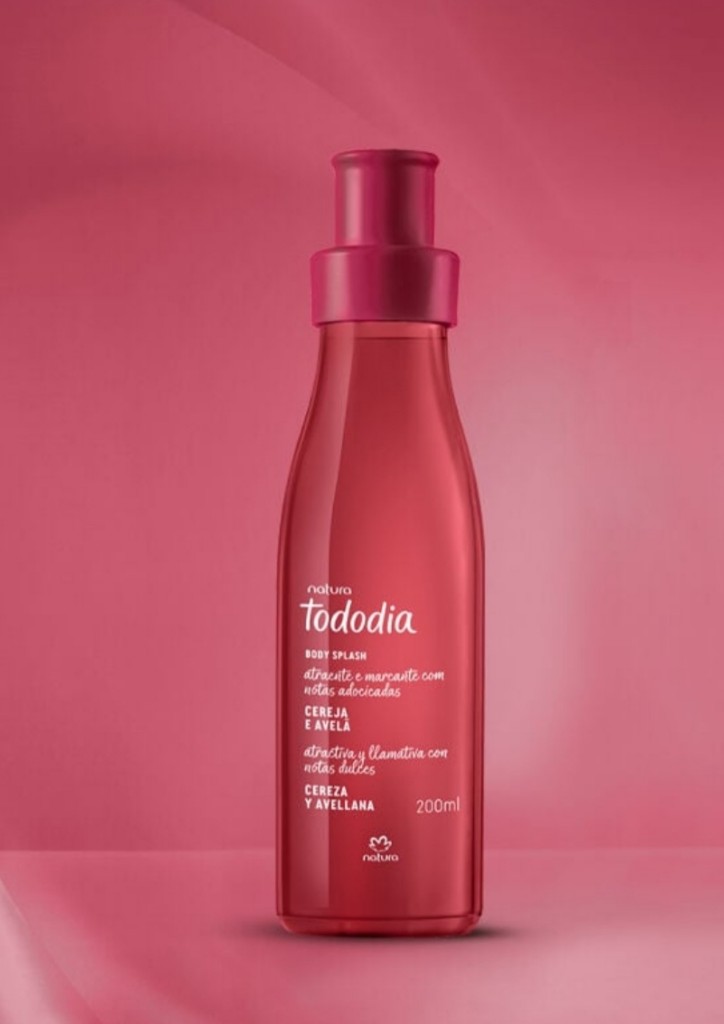 Natura Tododia Cereja e Avelã Body Splash