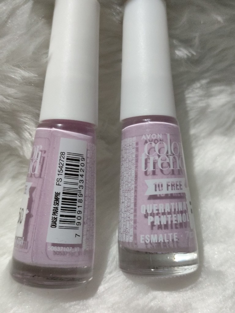 Avon Color Trend esmalte lilás