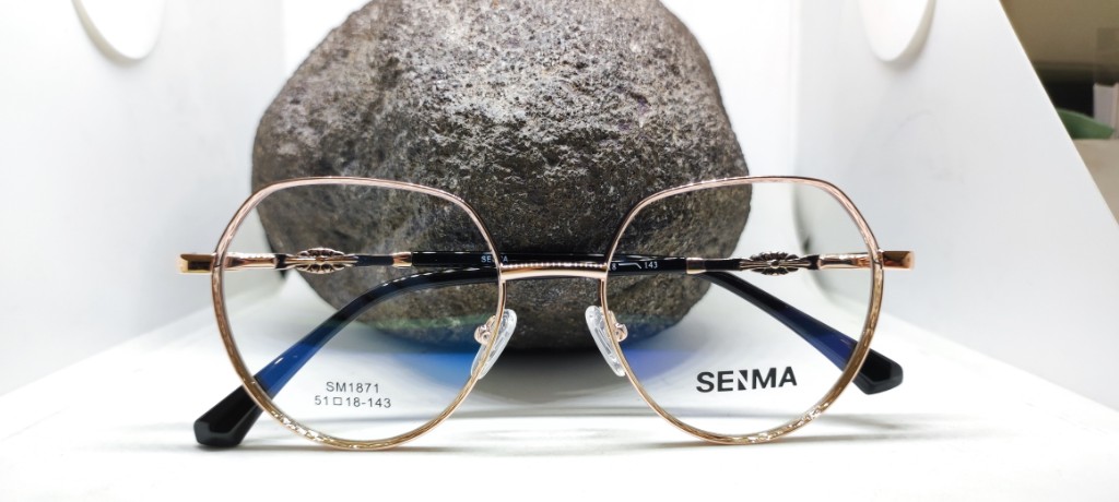 SEIMA lentes dorados cuadrado col030926 SM1871