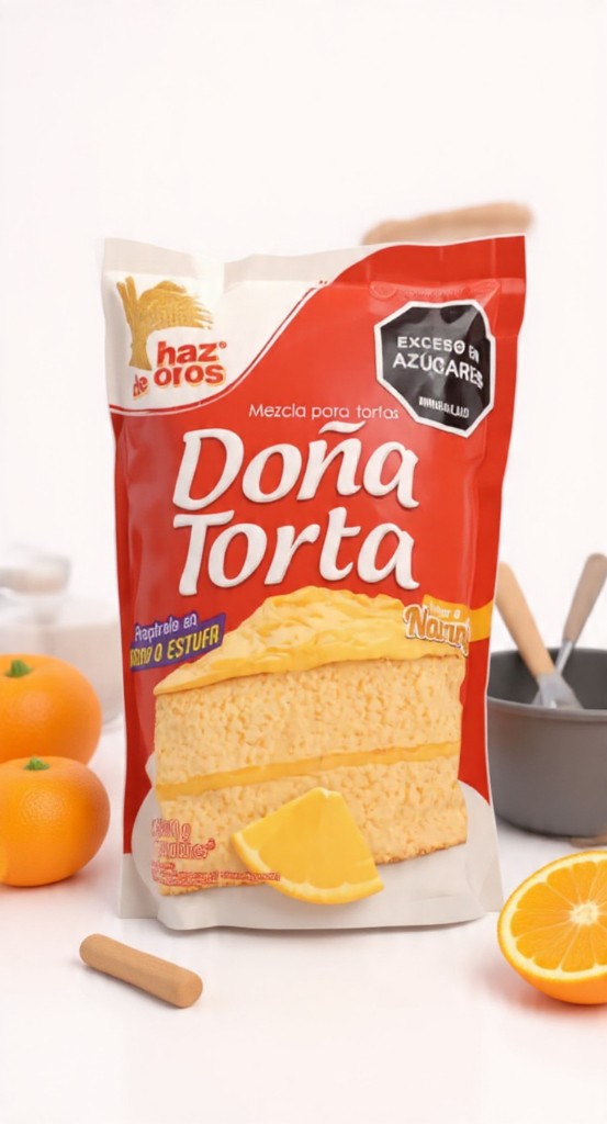 Doña Torta mezcla para torta naranja