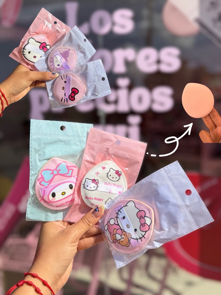 Hello Kitty esponja maquillaje