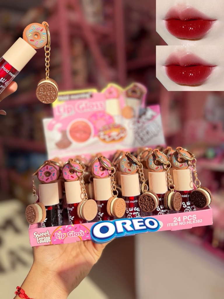 Oreo lip gloss