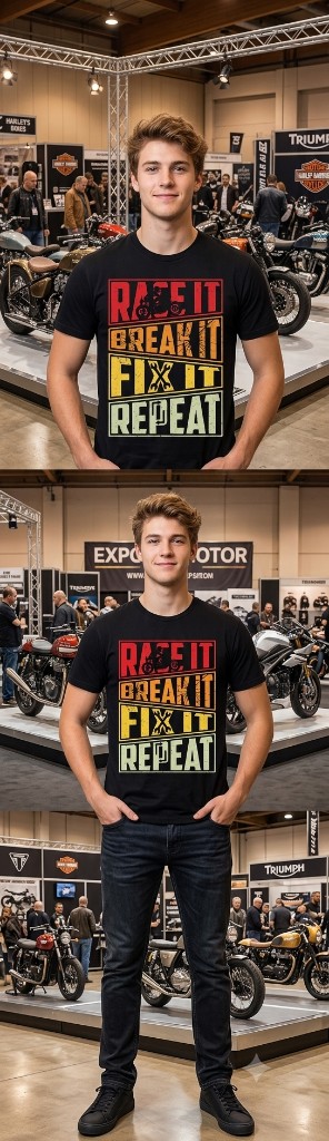 Playera colección rider