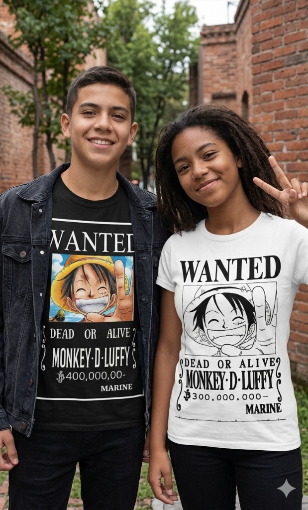 Playeras Anime