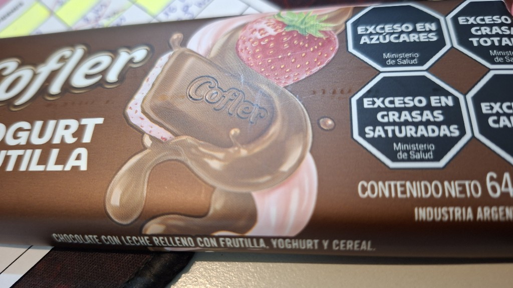 Cofler yogurt frutilla 64gr.