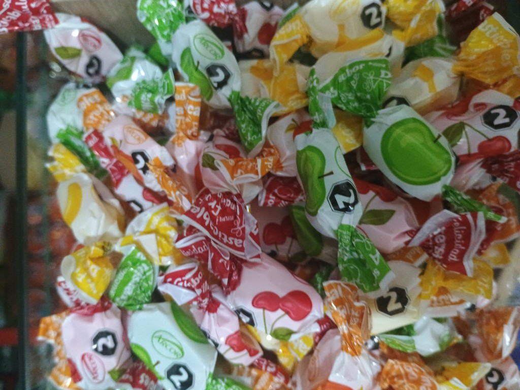 caramelos masticables