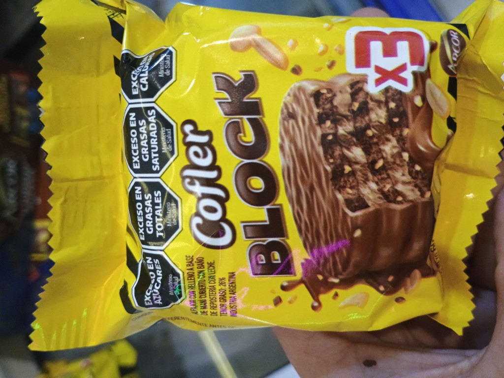 Alfajor cofler block x3