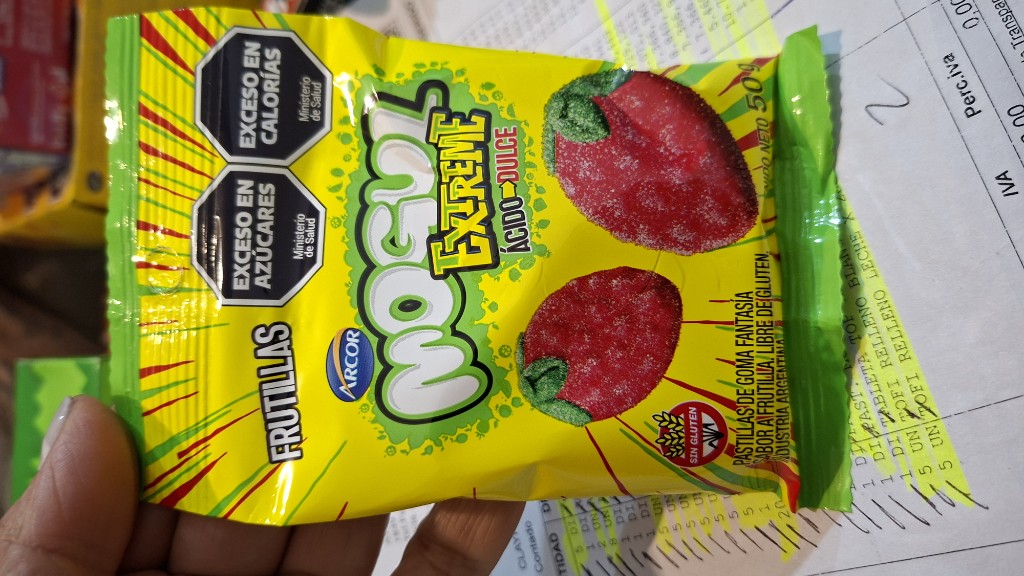 Arcor Mogul Extreme frutilla