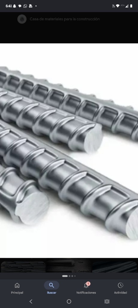 Varilla corrugada gris gerdau 3/8