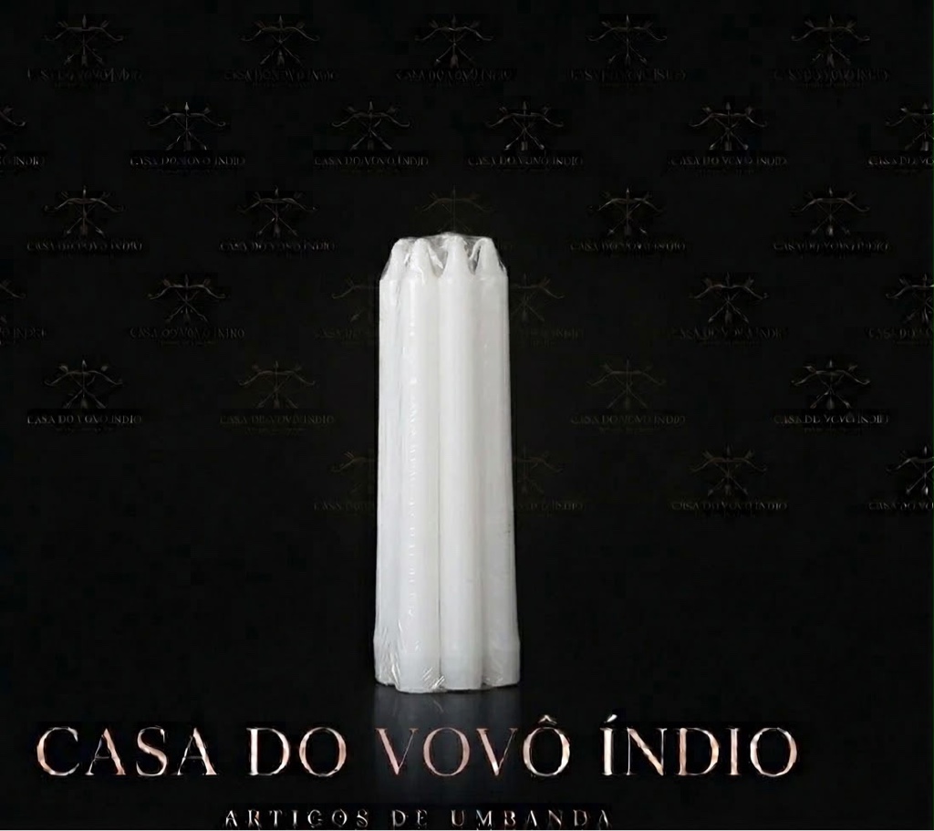 Vela palito (nº07) branca