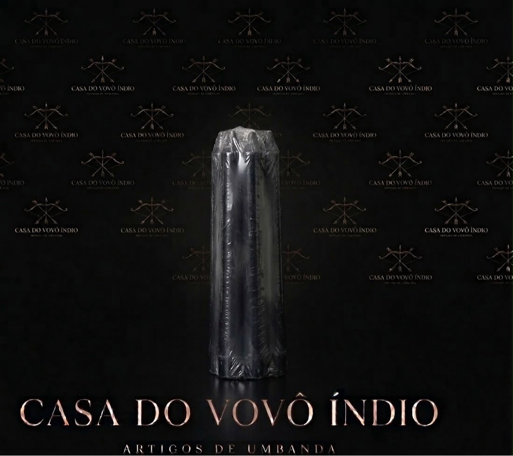 Vela palito (nº07) preta