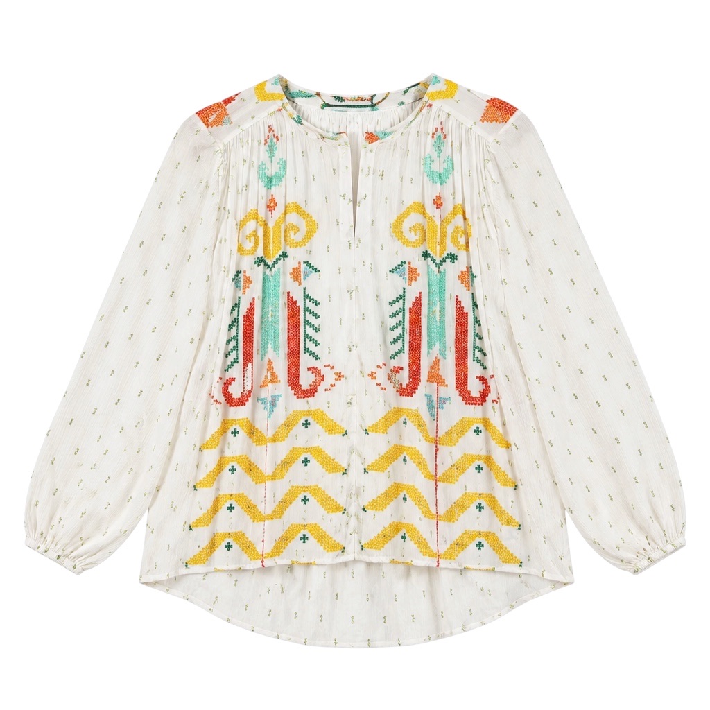 Blusa manga larga