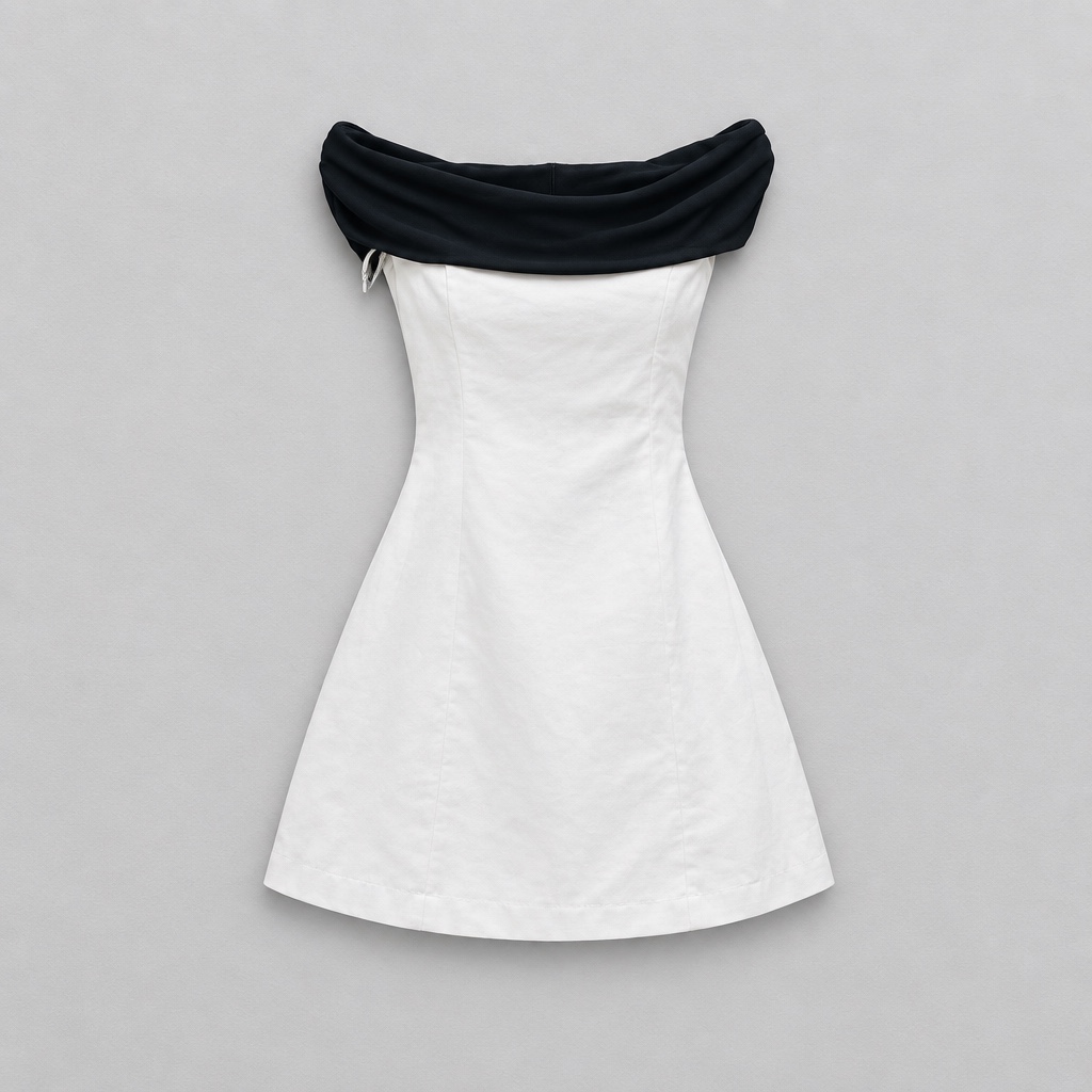 Vestido Zara Blanco