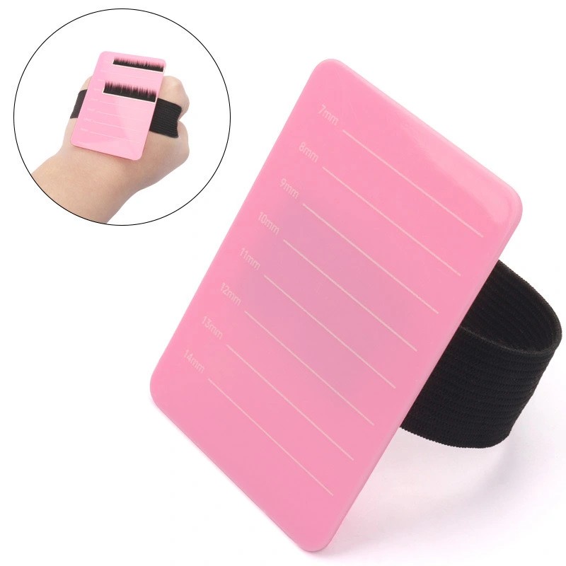 Pulsera con pallet rosa