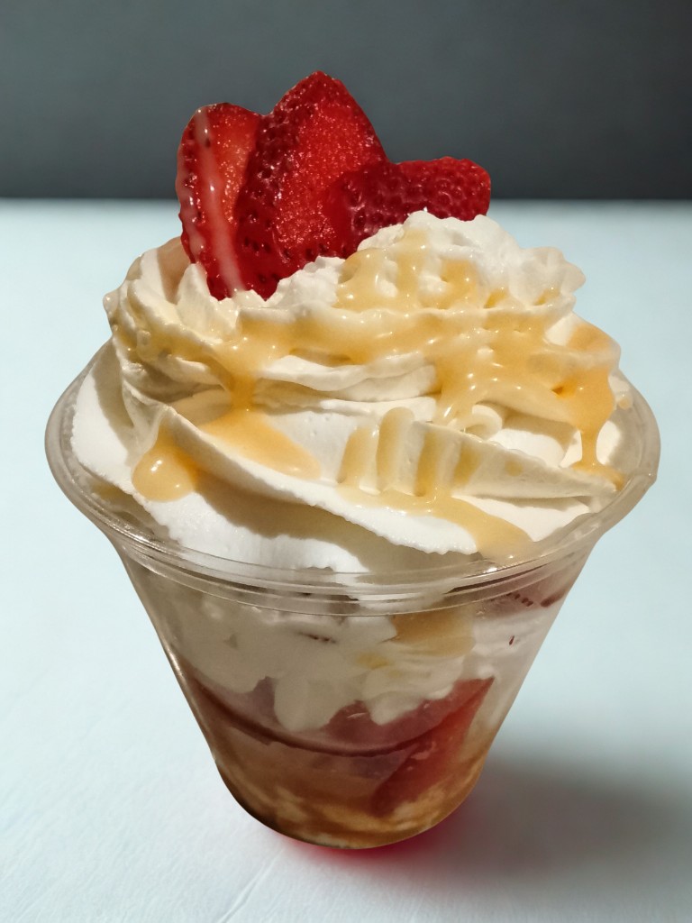 Fresas con crema