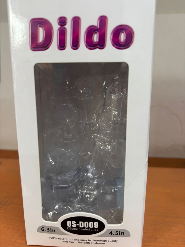 D DILDO DUAL Transparente