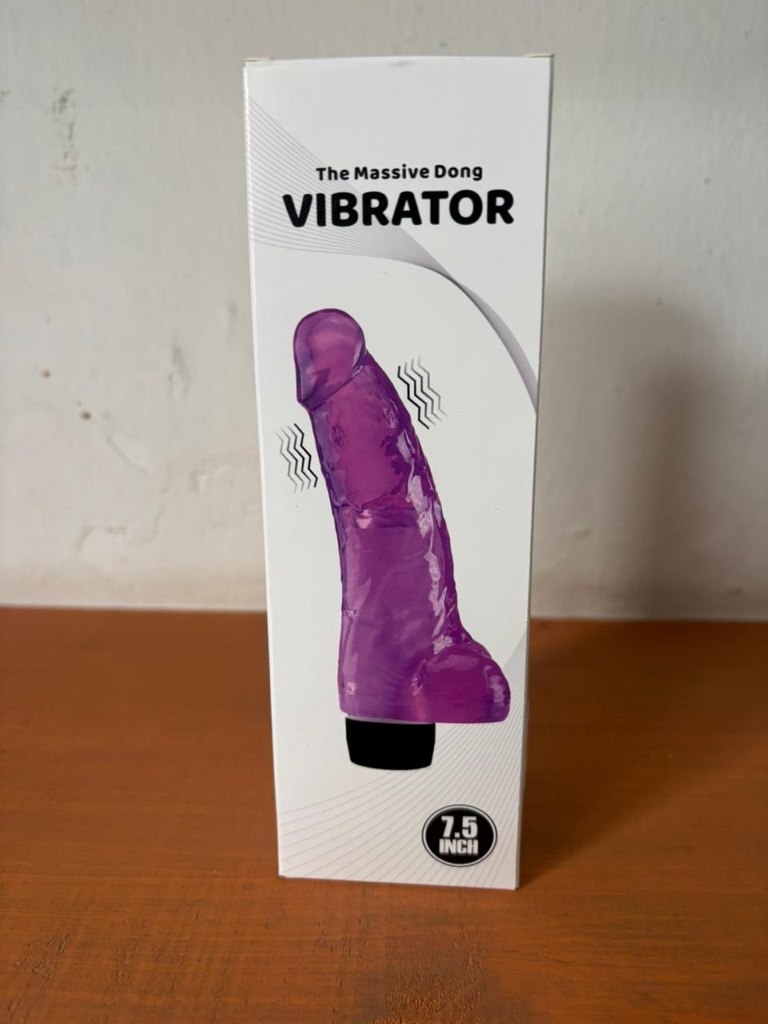 D Dildo vibrador 7.5