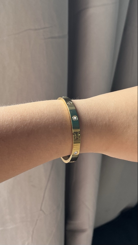 Brazalete Cartier tréboles