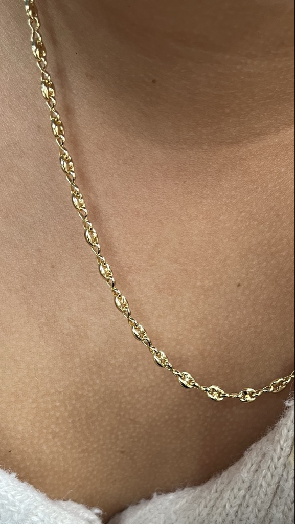 cadena gucci pequeña sin dije