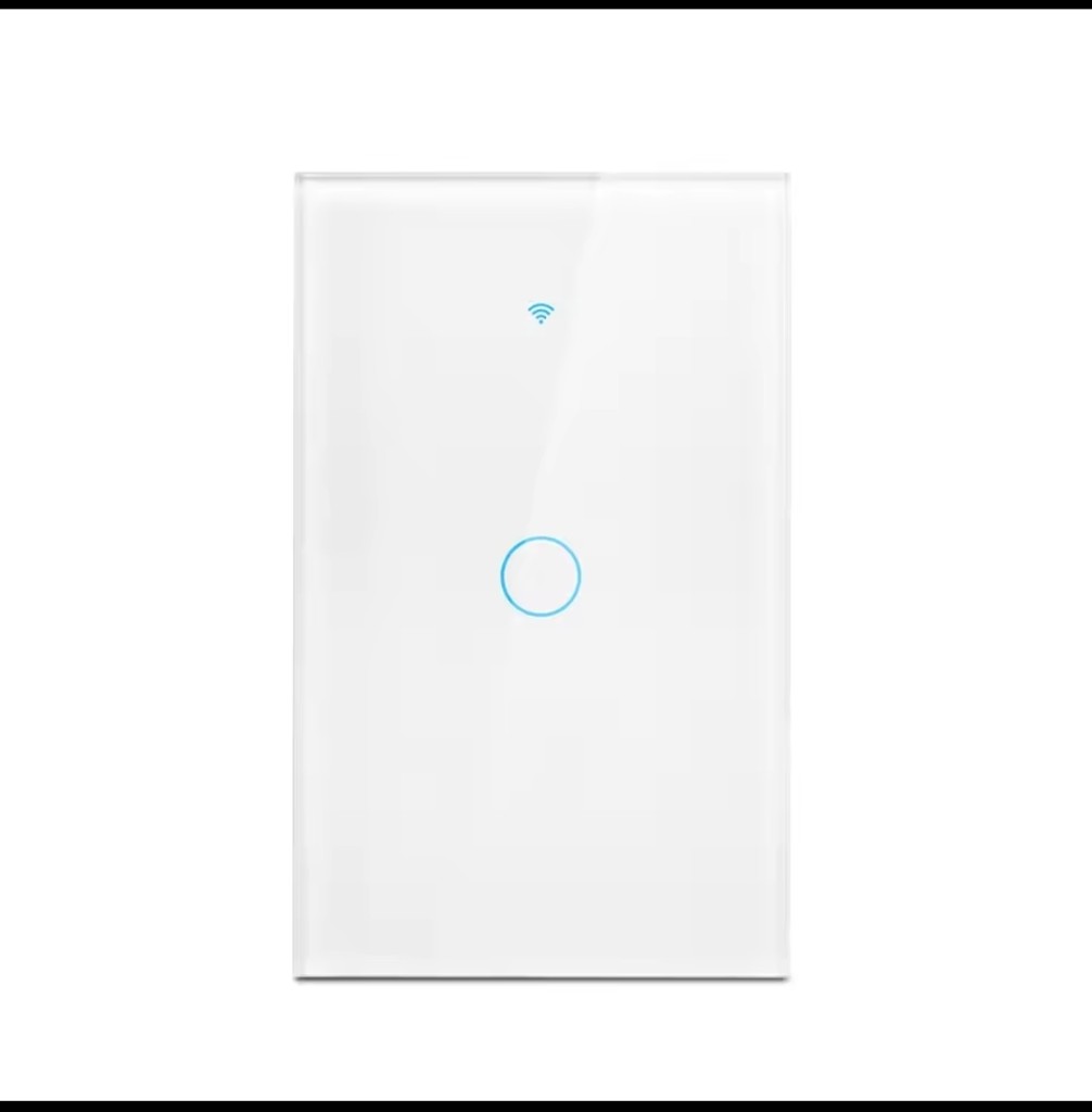 Interruptor de pared inteligente Wifi 1 Boton