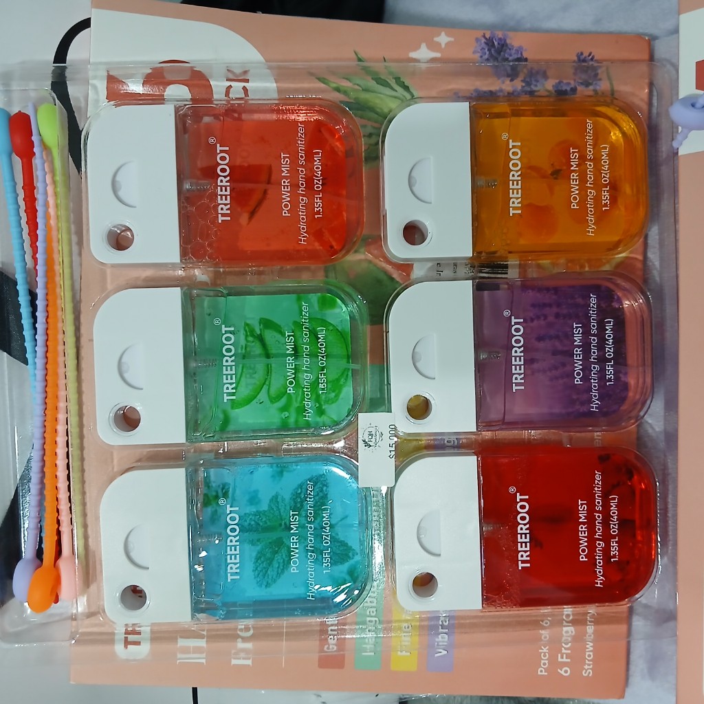 Hand sanitizer spray treeroot