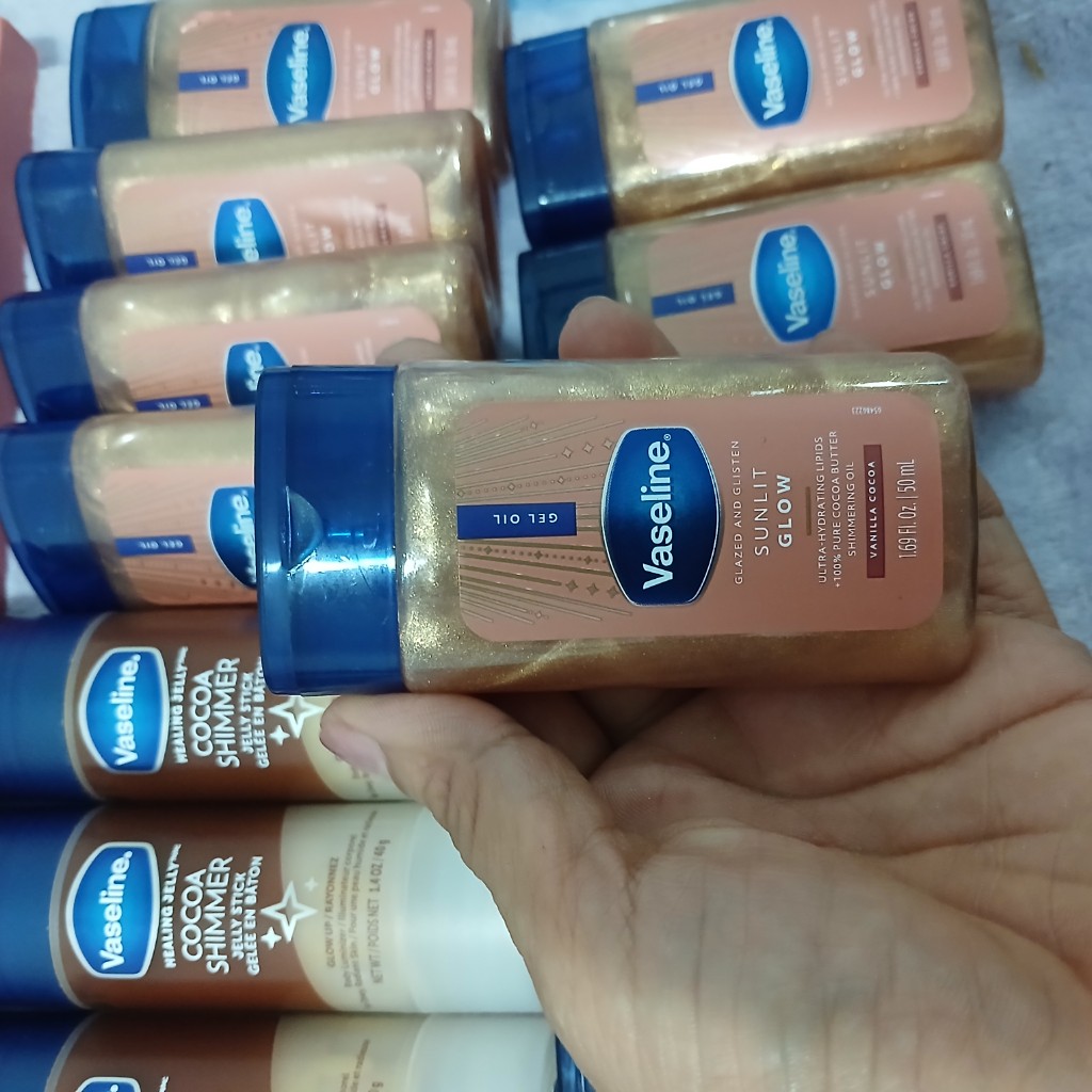 Vaseline sunlit glow 50 ml mini