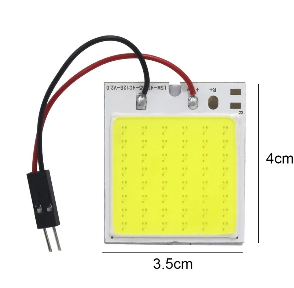 LUZ LED COB 48CHIP 12V UNIVERSAL GRANDE