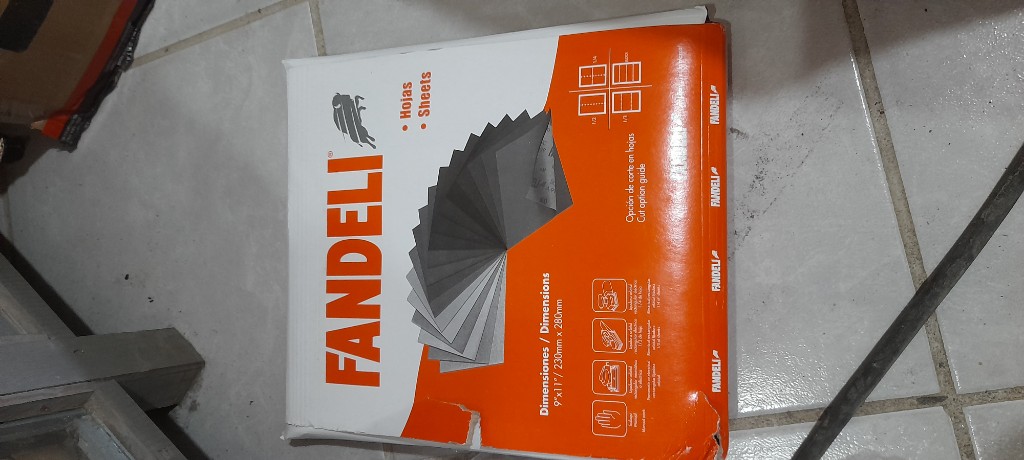 LIJA PARA AGUA FANDELI NO. 220  00037