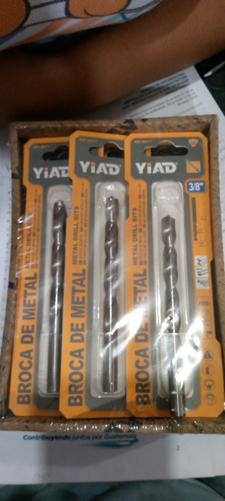 BROCA PARA METAL 3/8"