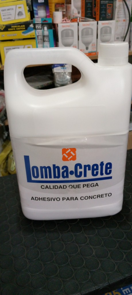LOMBACRETE ADHESIVO PARA CONCRETO 1 GALÓN