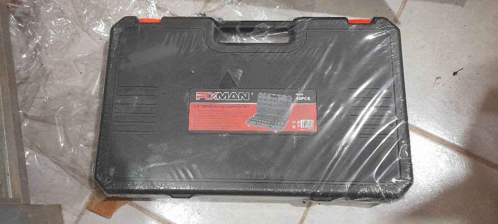 JUEGO DE 40 COPAS DE IMPACTO SE 1/2". VASO DE IMPACTO VASO DE IMPACTO PROFUNDO DE 1/2" , BARRA DE EXTENSIÓN DE 1/2" Y 3. AC