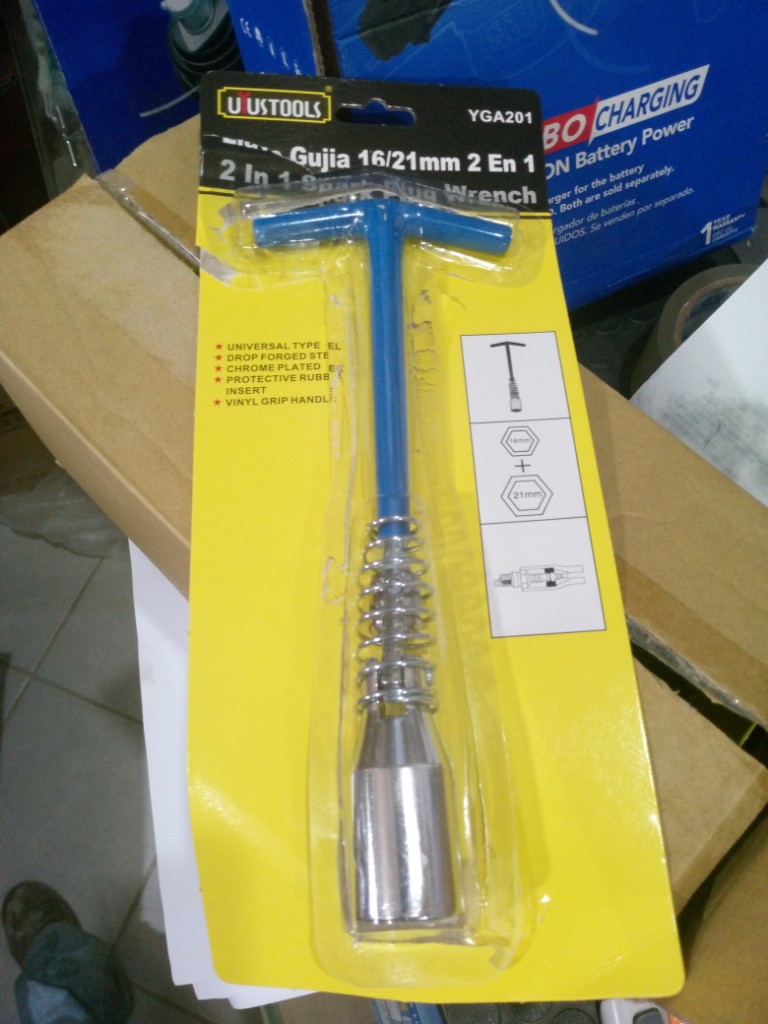 LLAVE PARA CANDELAS 16/21 MM 2 EN 1