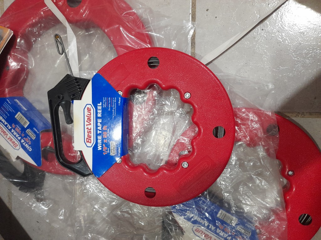 GUIA DE ALAMBRE P/CABLEADO ELECTRICO 50PIES / 15.1 MTS