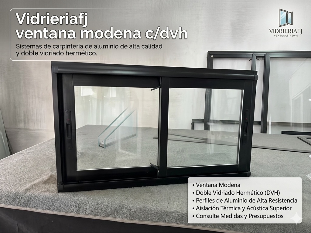 Ventana corrediza modena
