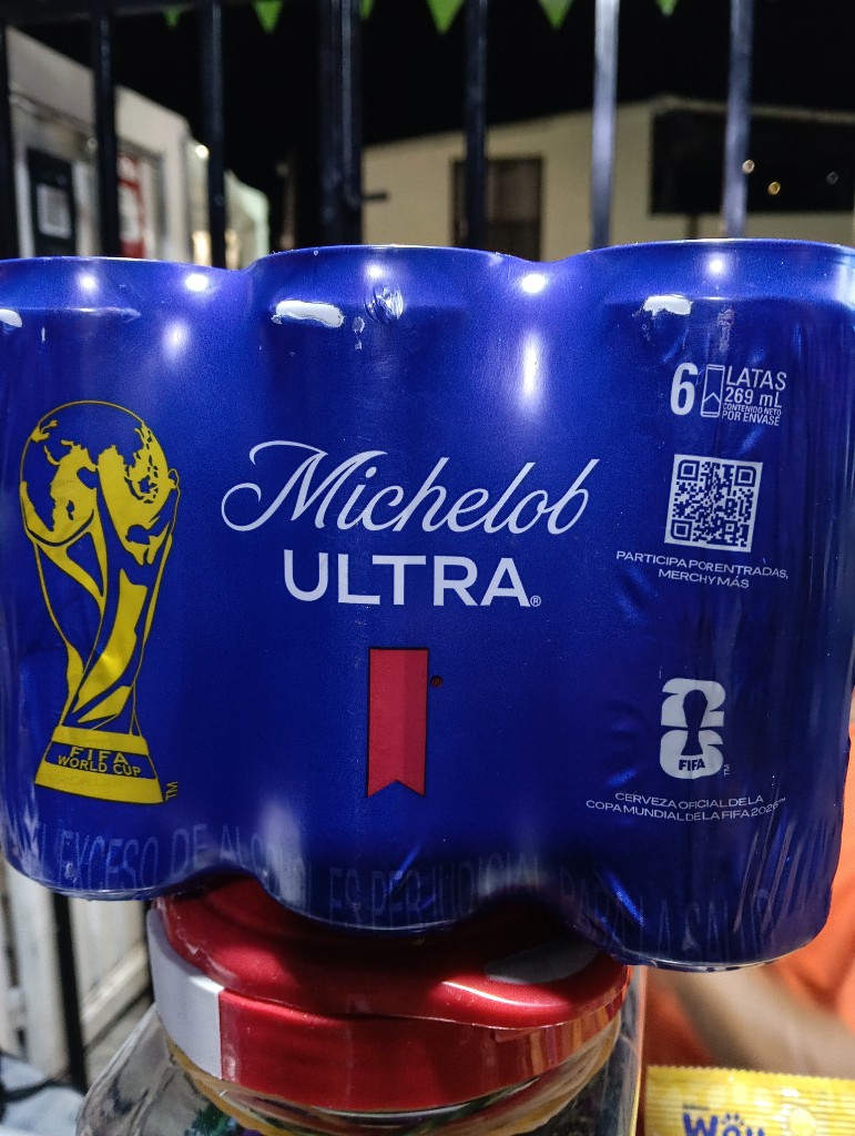 Cerveza Michelob Ultra x 269 cm3 x six pack