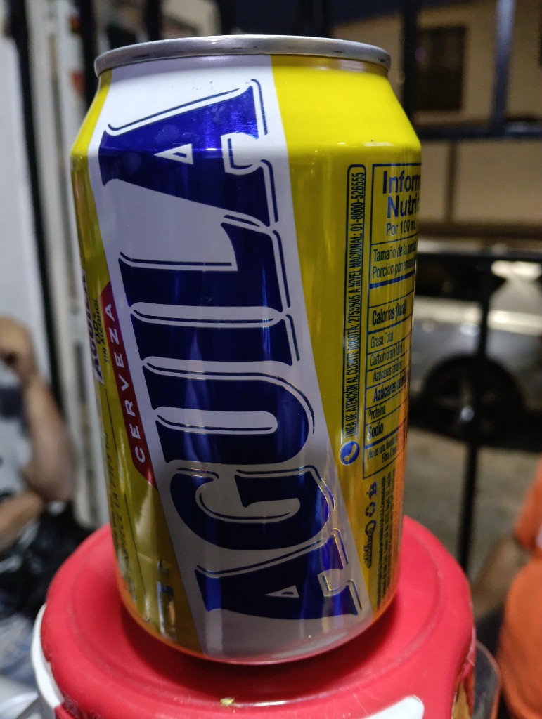 Cerveza Aguila 0.0 Lata 330 cm3