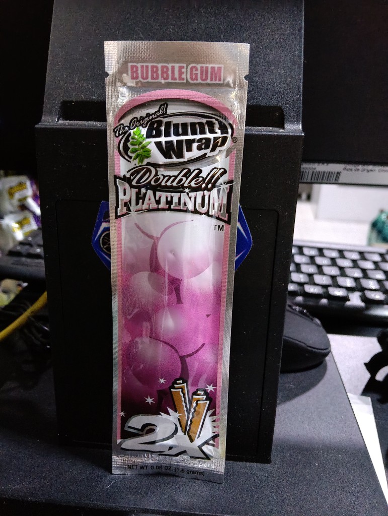 Blones Blunt Wrap Double platinum Berries