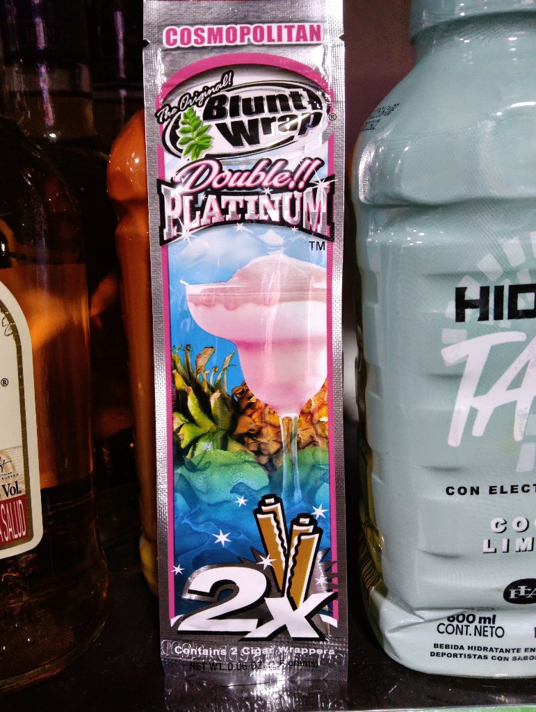 Blones Blunt Wrap Double platinum Cosmopolitan
